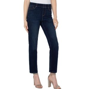 NWT Liverpool Chloe Pull-On Slim Eco Jeans 29" in Canton